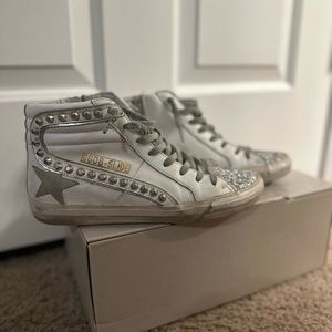 Golden Goose high top slide